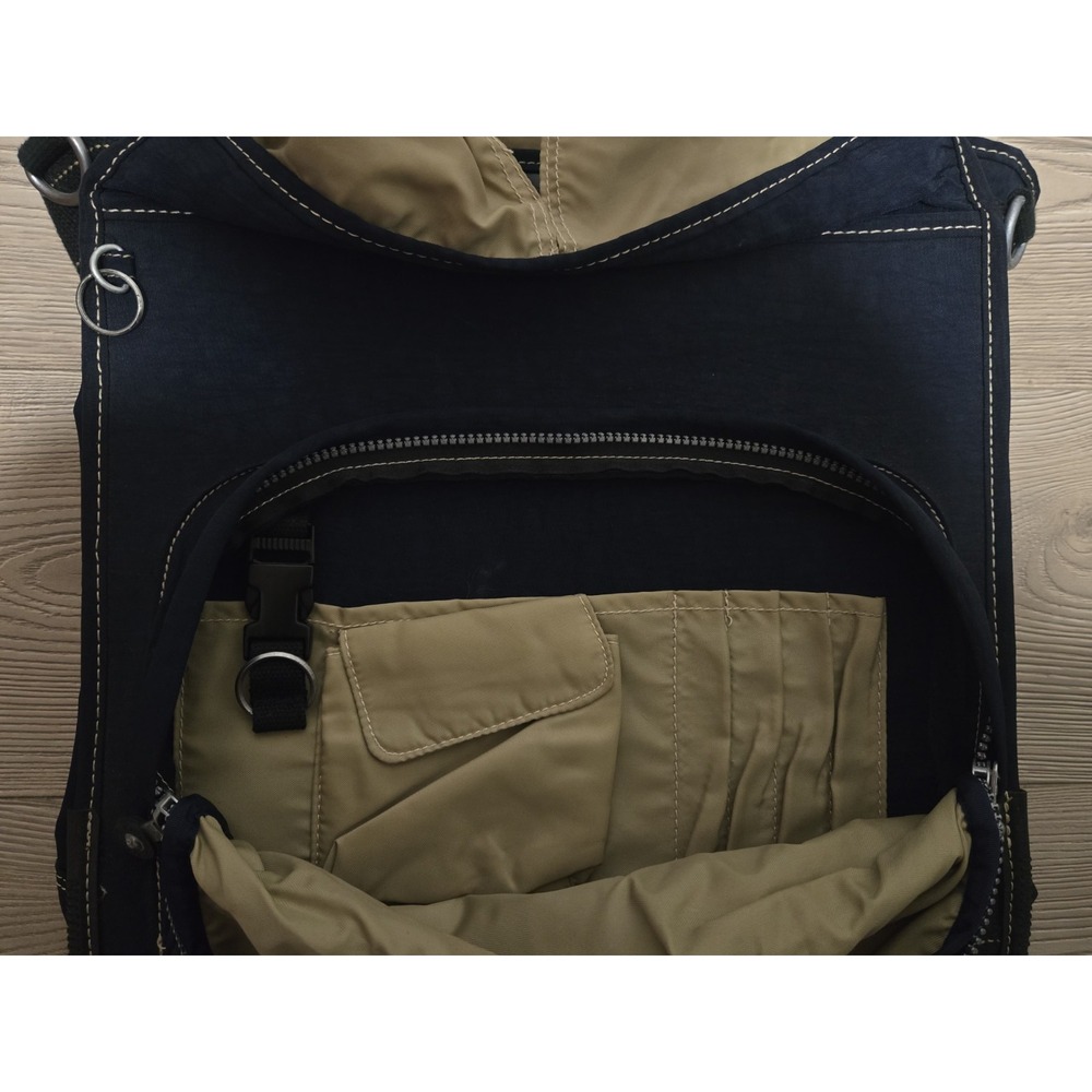 Kipling Bag Laptop Luggage Dual‎ Buckles Lock Plastic Insert Handle Blue Case - Picture 11 of 13
